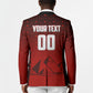 Personalized Egypt Soccer Crocodile Mascot Blazer Egyptian Pyramid Football Cultural Graphic Art