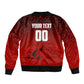 Personalized Egypt Soccer Crocodile Mascot Bomber Jacket Egyptian Pyramid Football Cultural Graphic Art