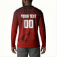 Personalized Egypt Soccer Crocodile Mascot Button Sweatshirt Egyptian Pyramid Football Cultural Graphic Art