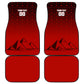 Personalized Egypt Soccer Crocodile Mascot Car Mats Egyptian Pyramid Football Cultural Graphic Art