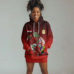 Personalized Egypt Soccer Crocodile Mascot Hoodie Dress Egyptian Pyramid Football Cultural Graphic Art