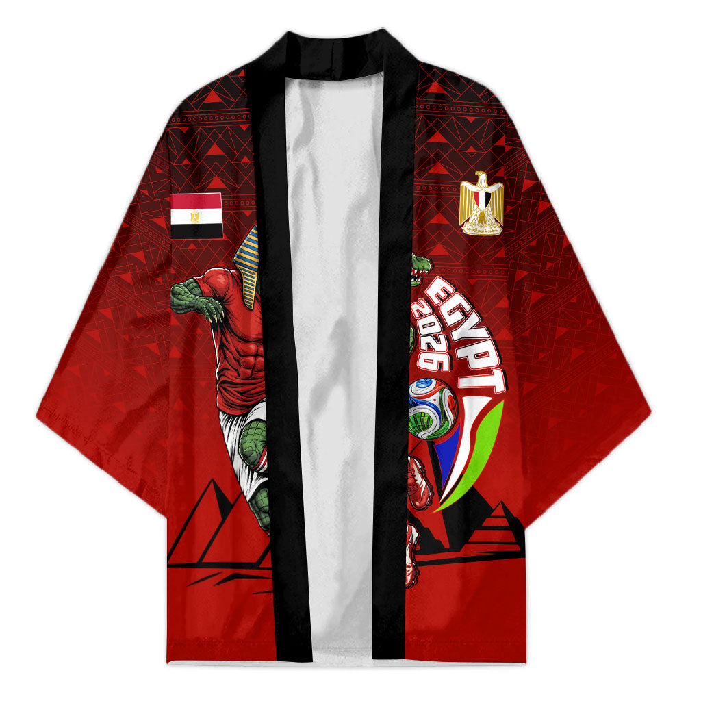 Personalized Egypt Soccer Crocodile Mascot Kimono Egyptian Pyramid Football Cultural Graphic Art