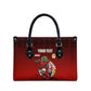 Personalized Egypt Soccer Crocodile Mascot Leather Bag Egyptian Pyramid Football Cultural Graphic Art