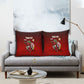 Personalized Egypt Soccer Crocodile Mascot Pillow Cover Egyptian Pyramid Football Cultural Graphic Art