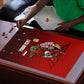 Personalized Egypt Soccer Crocodile Mascot Puzzle Egyptian Pyramid Football Cultural Graphic Art