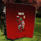 Personalized Egypt Soccer Crocodile Mascot Quilt Egyptian Pyramid Football Cultural Graphic Art