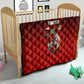 Personalized Egypt Soccer Crocodile Mascot Quilt Egyptian Pyramid Football Cultural Graphic Art