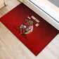Personalized Egypt Soccer Crocodile Mascot Rubber Doormat Egyptian Pyramid Football Cultural Graphic Art