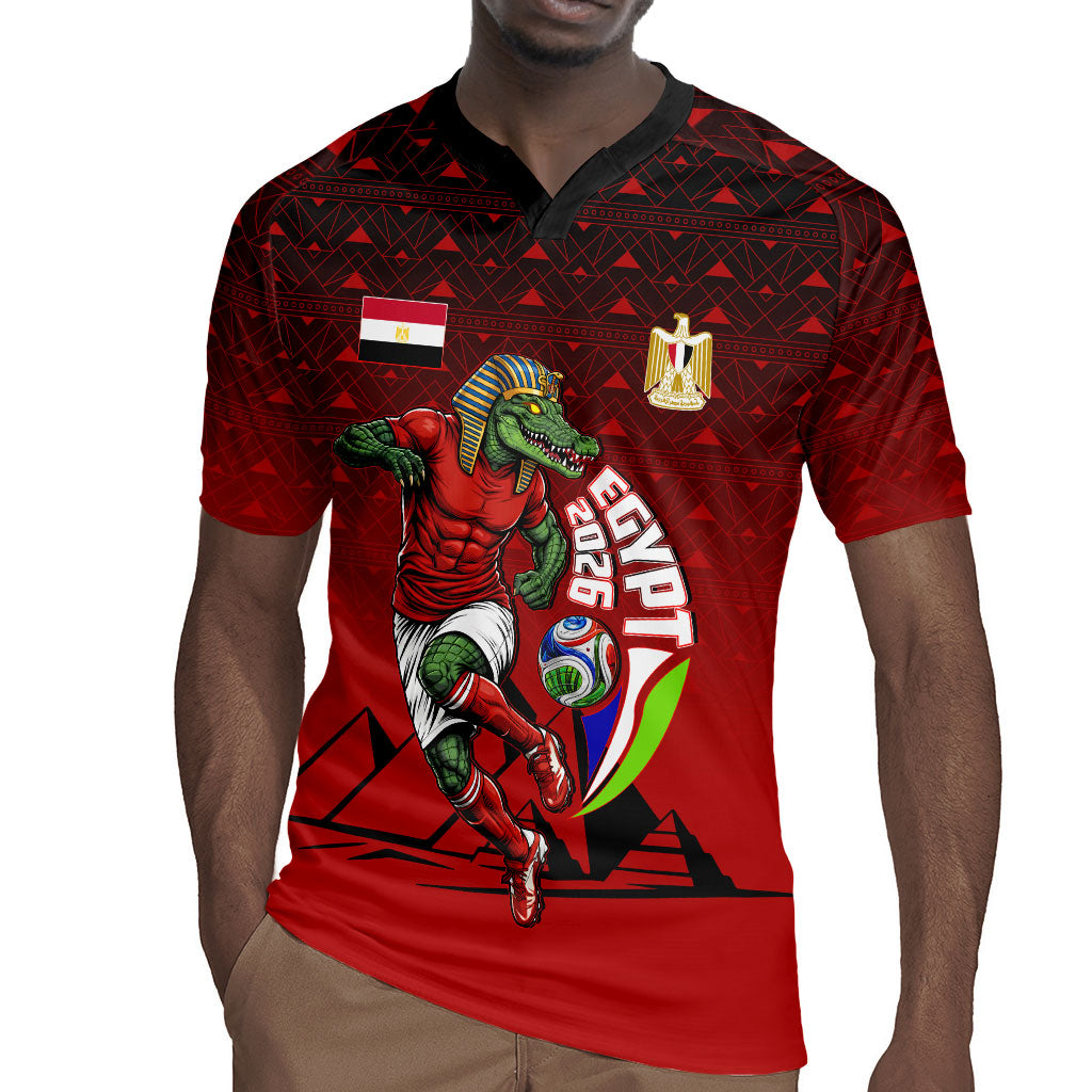Personalized Egypt Soccer Crocodile Mascot Rugby Jersey Egyptian Pyramid Football Cultural Graphic Art