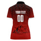 Personalized Egypt Soccer Crocodile Mascot Women Polo Shirt Egyptian Pyramid Football Cultural Graphic Art