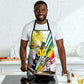 Personalized Ghana Soccer Elephant Apron Ghana Flag Kente Football Player - Cassia Fistula Flower