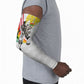 Personalized Ghana Soccer Elephant Arm Sleeves Ghana Flag Kente Football Player - Cassia Fistula Flower