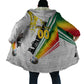Personalized Ghana Soccer Elephant Cloak Ghana Flag Kente Football Player - Cassia Fistula Flower
