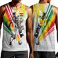 Personalized Ghana Soccer Elephant Men Tank Top Ghana Flag Kente Football Player - Cassia Fistula Flower