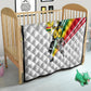 Personalized Ghana Soccer Elephant Quilt Ghana Flag Kente Football Player - Cassia Fistula Flower