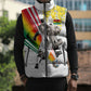 Personalized Ghana Soccer Elephant Sleeveless Puffer Jacket Ghana Flag Kente Football Player - Cassia Fistula Flower