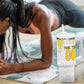 Personalized Ghana Soccer Elephant Tumbler With Handle Ghana Flag Kente Football Player - Cassia Fistula Flower