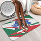 Personalized Ghana Soccer Eagle Bathroom Set Ghana Flag Kente - Black Stars Football Stadium Graphic