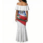 Personalized Ghana Soccer Eagle Mermaid Dress Ghana Flag Kente - Black Stars Football Stadium Graphic