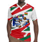 Personalized Ghana Soccer Eagle Rugby Jersey Ghana Flag Kente - Black Stars Football Stadium Graphic