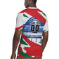 Personalized Ghana Soccer Eagle Rugby Jersey Ghana Flag Kente - Black Stars Football Stadium Graphic