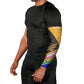 Personalized South Africa Heritage Day Arm Sleeves One Nation Many Stories Geometric Flag Pattern
