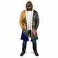 Personalized South Africa Heritage Day Cloak One Nation Many Stories Geometric Flag Pattern