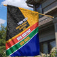 Personalized South Africa Heritage Day Garden Flag One Nation Many Stories Geometric Flag Pattern