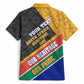 Personalized South Africa Heritage Day Hawaiian Shirt One Nation Many Stories Geometric Flag Pattern
