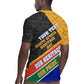 Personalized South Africa Heritage Day Rugby Jersey One Nation Many Stories Geometric Flag Pattern