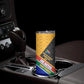 Personalized South Africa Heritage Day Skinny Tumbler One Nation Many Stories Geometric Flag Pattern