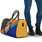 Personalized South Africa Heritage Day Travel Bag One Nation Many Stories Geometric Flag Pattern