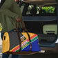 Personalized South Africa Heritage Day Travel Bag One Nation Many Stories Geometric Flag Pattern