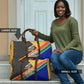 Personalized South Africa Heritage Day Travel Bag One Nation Many Stories Geometric Flag Pattern