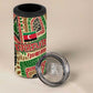 Darfur Sudan 4 in 1 Can Cooler Tumbler Red Green Beige Tribal Pattern - African Pride