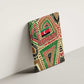 Darfur Sudan Canvas Wall Art Red Green Beige Tribal Pattern - African Pride