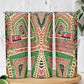 Darfur Sudan Skinny Tumbler Red Green Beige Tribal Pattern - African Pride