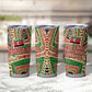 Darfur Sudan Tumbler Cup Red Green Beige Tribal Pattern - African Pride
