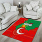 Darfur Sudan Area Rug Red Green Yellow Crescent Star - African Pride