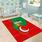 Darfur Sudan Area Rug Red Green Yellow Crescent Star - African Pride