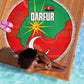 Darfur Sudan Beach Blanket Red Green Yellow Crescent Star - African Pride