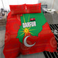 Darfur Sudan Bedding Set Red Green Yellow Crescent Star - African Pride