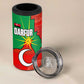 Darfur Sudan 4 in 1 Can Cooler Tumbler Red Green Yellow Crescent Star - African Pride