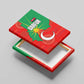 Darfur Sudan Canvas Wall Art Red Green Yellow Crescent Star - African Pride