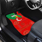 Darfur Sudan Car Mats Red Green Yellow Crescent Star - African Pride