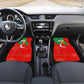 Darfur Sudan Car Mats Red Green Yellow Crescent Star - African Pride