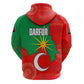 Darfur Sudan Hoodie Red Green Yellow Crescent Star - African Pride