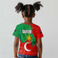 Darfur Sudan Kid T shirt Red Green Yellow Crescent Star - African Pride