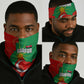 Darfur Sudan Neck Gaiter Red Green Yellow Crescent Star - African Pride
