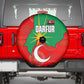 Darfur Sudan Spare Tire Cover Red Green Yellow Crescent Star - African Pride